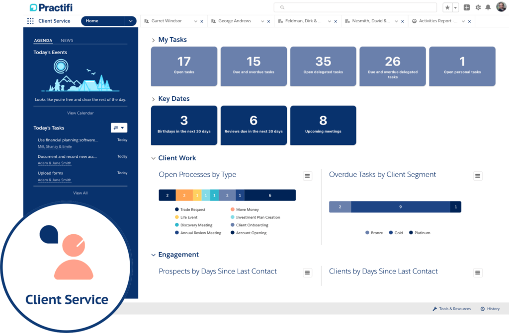 Craft data-driven marketing campaigns with Practifi