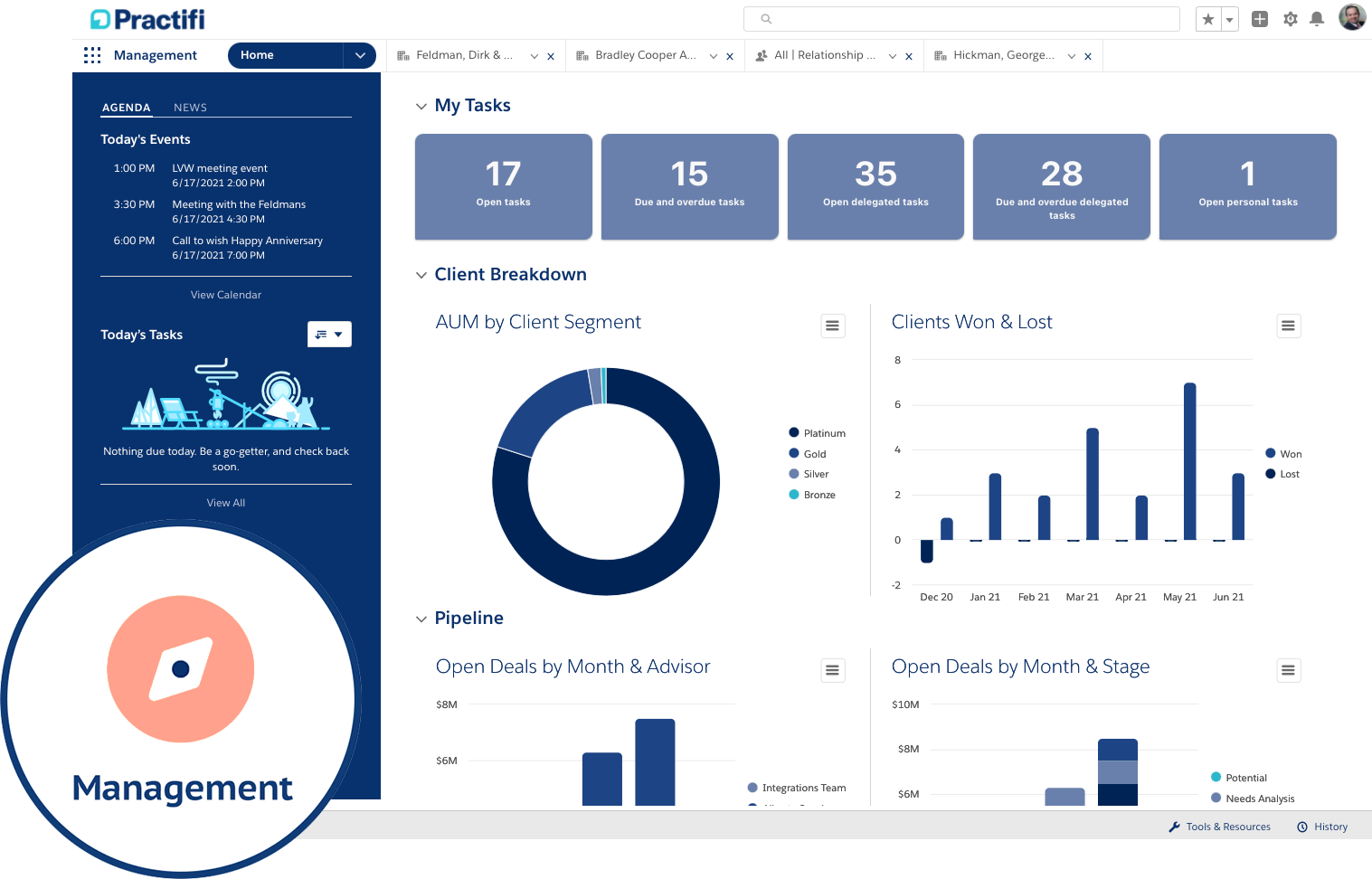 Amplify the value of your advice with Practifi Portals