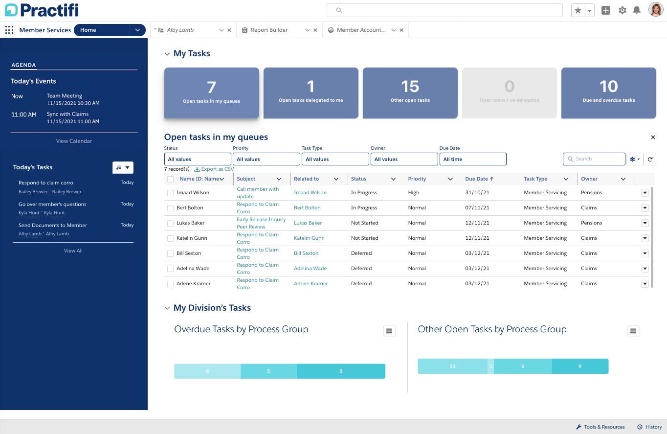 Member-Services-Task-Queue