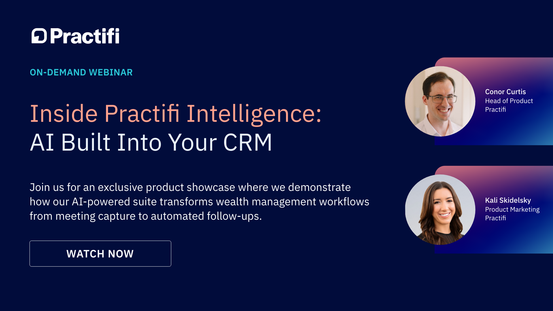 Practifi Intelligence Webinar On Demand Social Card